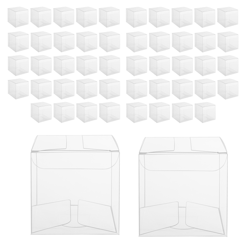 50 Cajas de Plástico Transpare - Packaging reseña y precio