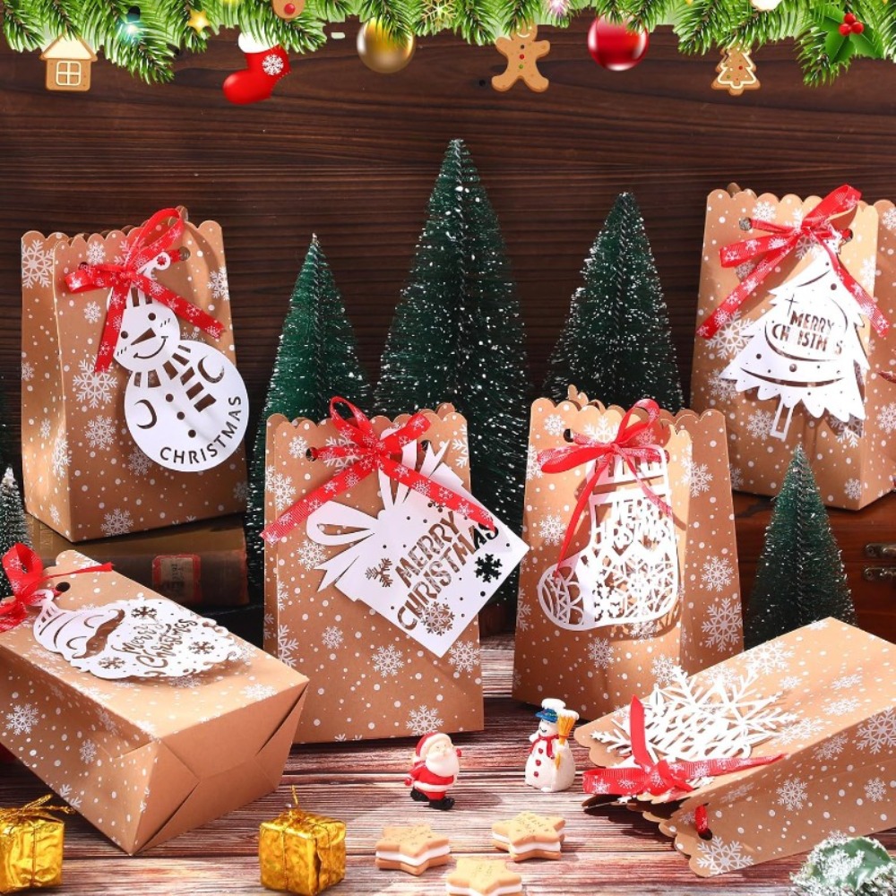 6/12 Cajas de Regalo Navideñas - Packaging reseña y precio