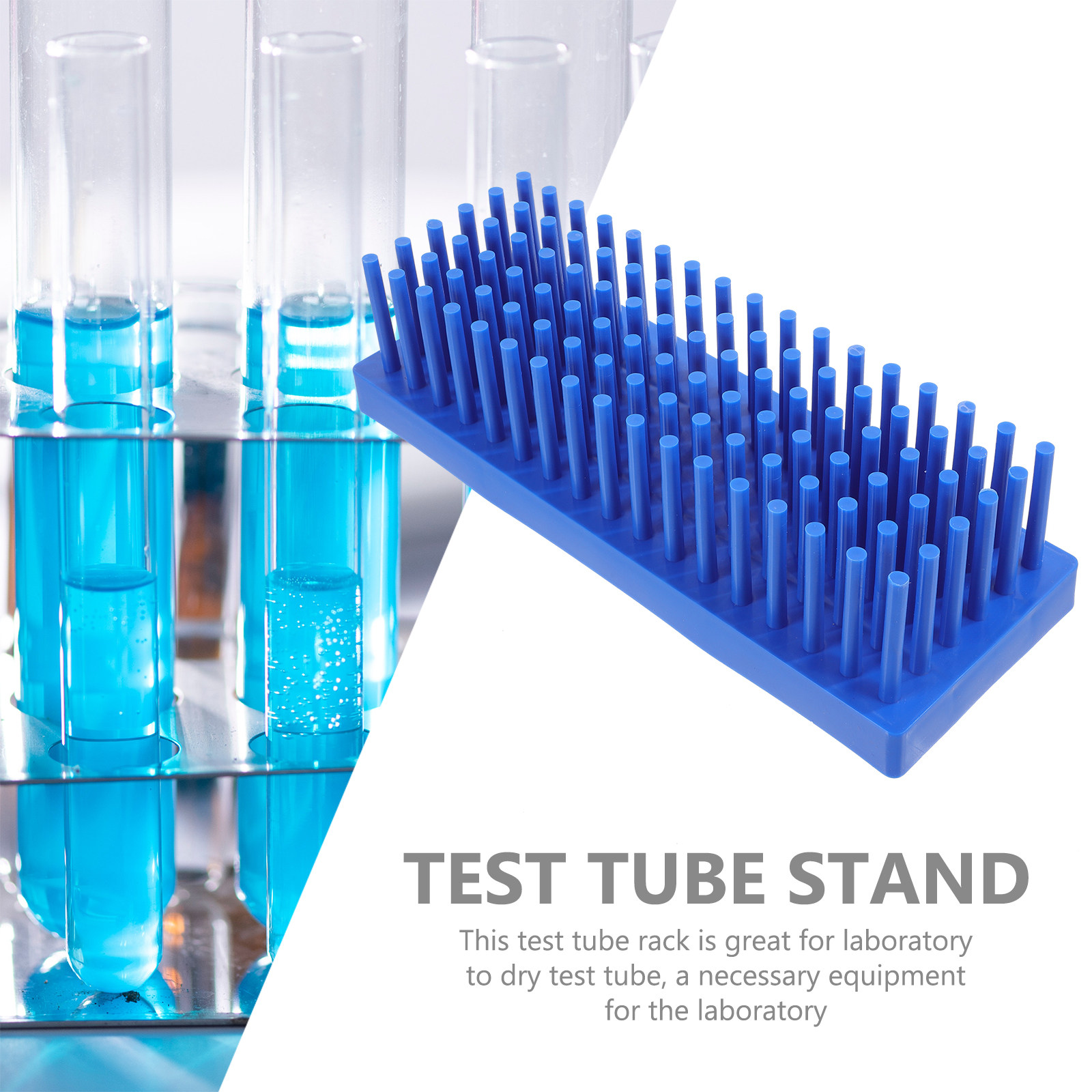 Soporte de plástico para tubos - Lab Equipment reseña y precio