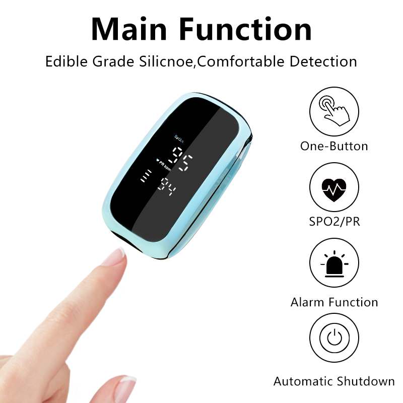 AiQUE-oxímetro de pulso Digita - Pulse Oximeter Fingertip Rechargeable reseña y precio