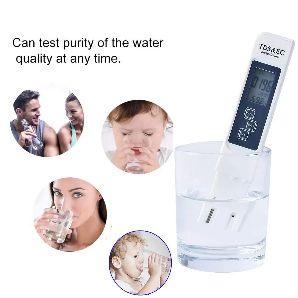 Medidor Digital de TDS y EC pa - Ph Meter Digital Water Tester reseña y precio