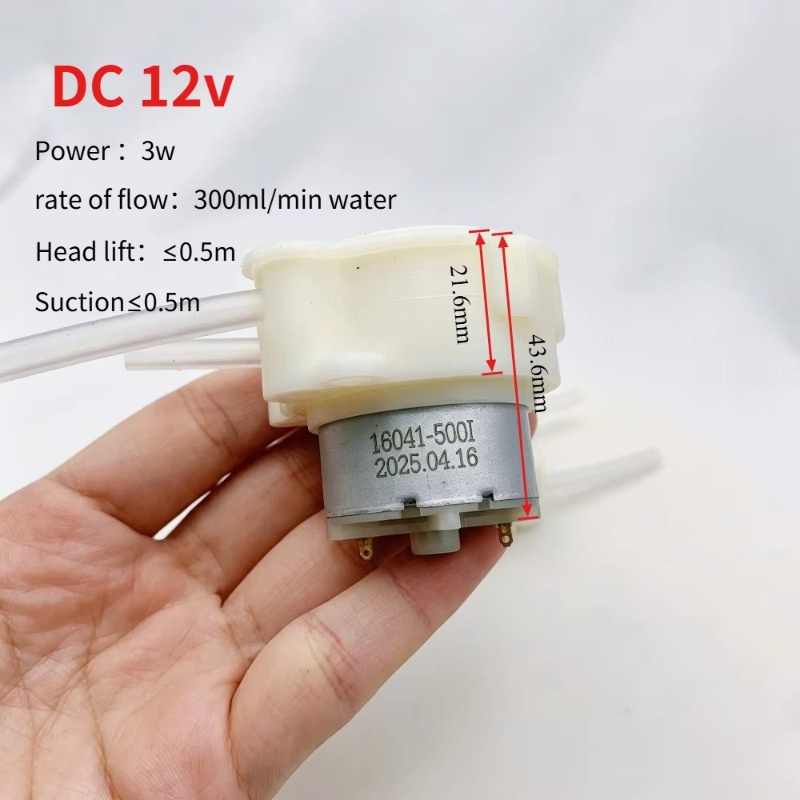 Bomba Peristáltica Micro DC 12 - Mini Peristaltic Pump 12V reseña y precio