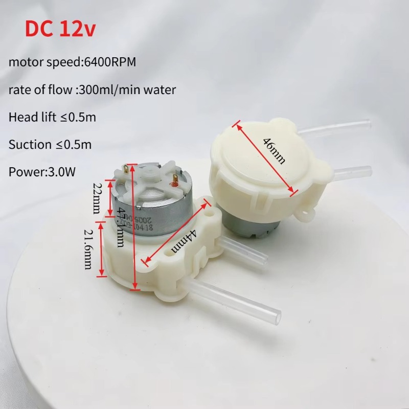 Bomba Peristáltica Micro DC 12 - Mini Peristaltic Pump 12V reseña y precio