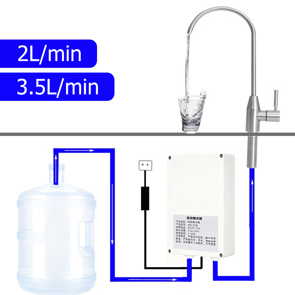 Bomba de agua eléctrica para c - Mini Peristaltic Pump 12V reseña y precio