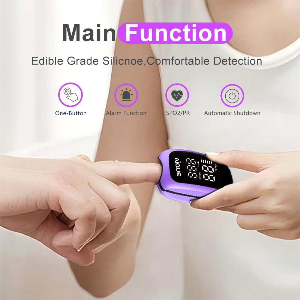 AiQUE-oxímetro de pulso Digita - Pulse Oximeter Fingertip Rechargeable reseña y precio