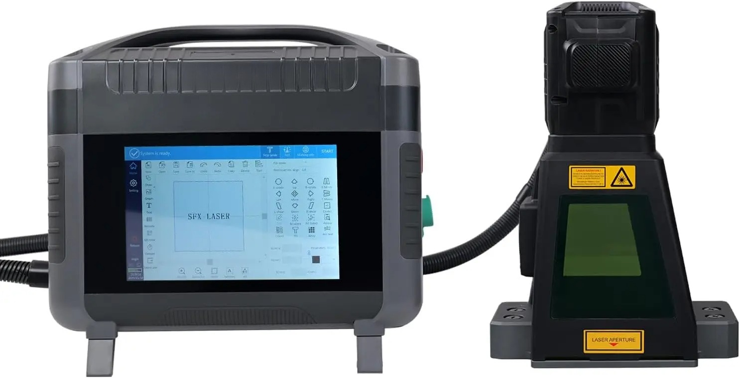 Grabador Láser de Fibra 30W, M - Fiber Laser Marking Machine 30W reseña y precio